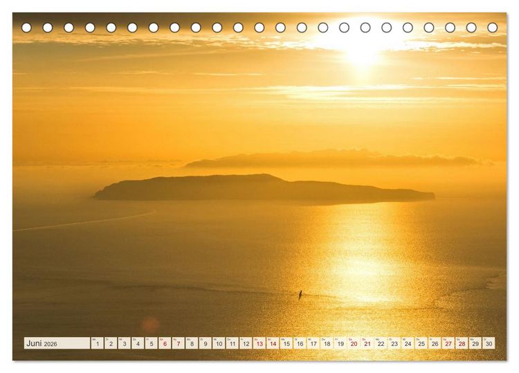 Produktbild: Sizilien: Trauminsel im Mittelmeer (Tischkalender 2026 DIN A5 quer), CALVENDO Monatskalender