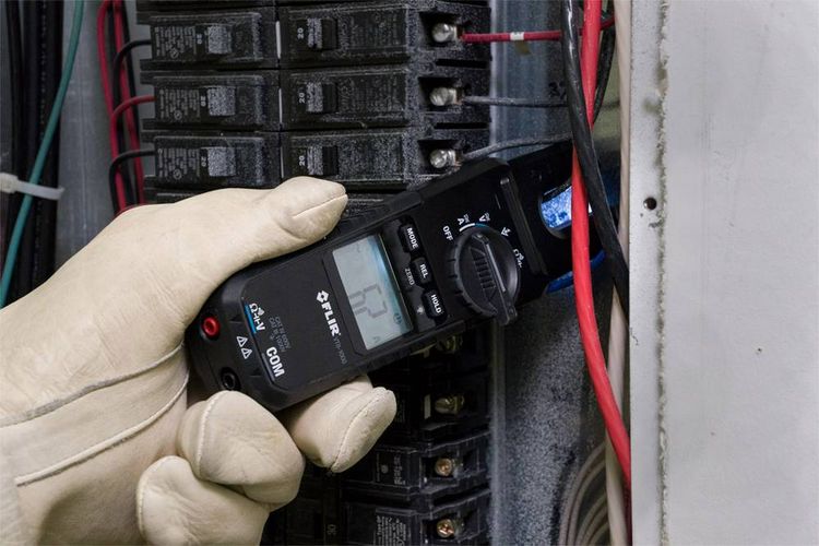 Produktbild: FLIR VT8-1000 Stromzange digital CAT IV 600 V, CAT III 1000V Anzeige (Counts): 6000