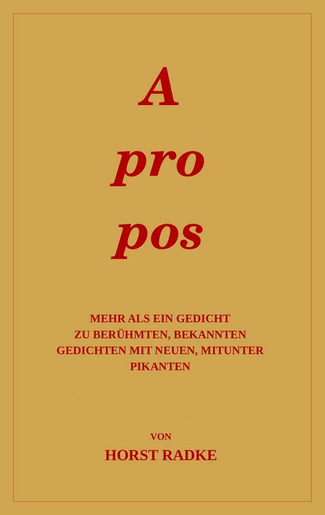 Produktbild: Apropos