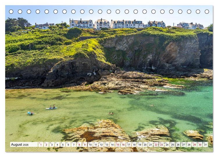 Produktbild: Vereinigtes K&ouml;nigreich - Cornwall (Tischkalender 2026 DIN A5 quer), CALVENDO Monatskalender