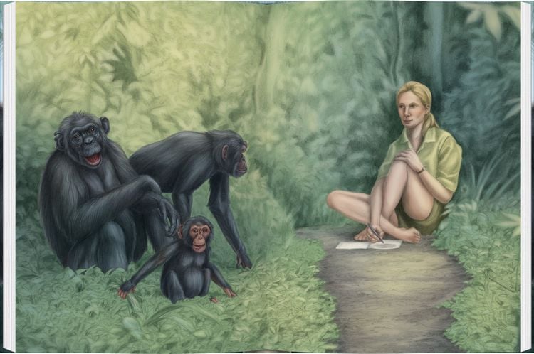 Produktbild: Mit Jane Goodall bei den wilden Schimpansen