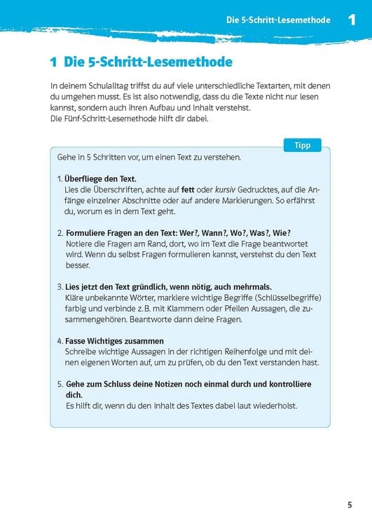 Produktbild: Klett 10-Minuten-Training Deutsch Texte lesen und verstehen 6. Klasse