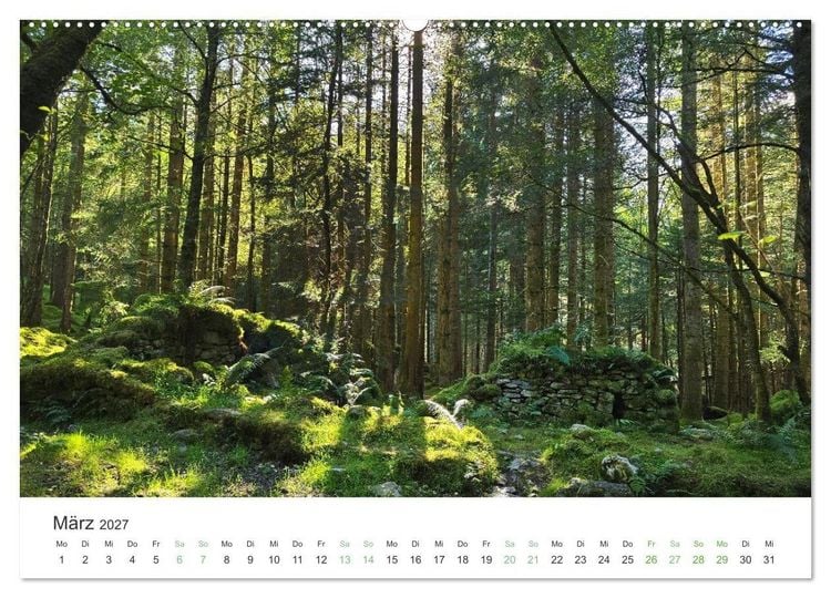 Produktbild: West Highland Love Kalender (hochwertiger Premium Wandkalender 2027 DIN A2 quer), Kunstdruck in Hochglanz