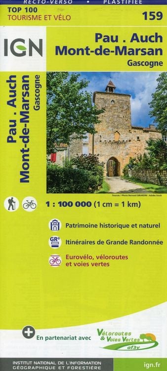 Produktbild: Pau.Auch.Mont-de-Marsan 1:100 000