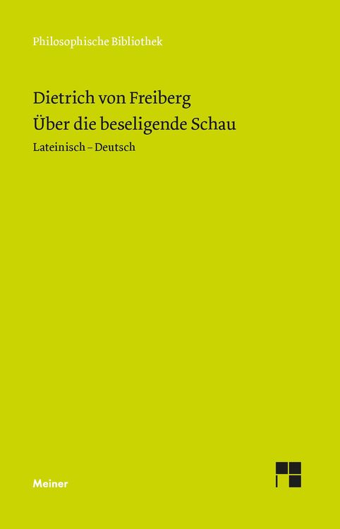 Bild vom Artikel Über die beseligende Schau vom Autor Dietrich Freiberg