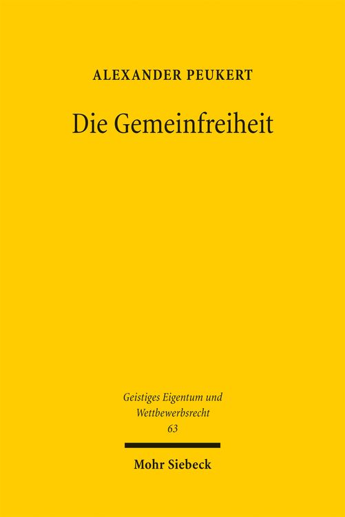 Produktbild: Die Gemeinfreiheit