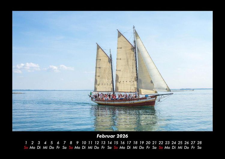 Produktbild: Schiffe 2026 Fotokalender DIN A3