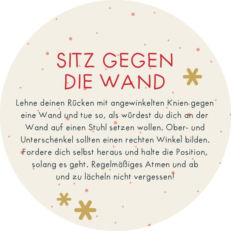 Produktbild: Adventskalender in der Dose. Christmas Fitness