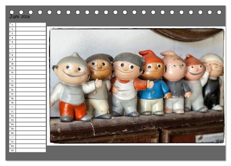 Produktbild: Der Charme der 60er Jahre (Tischkalender 2026 DIN A5 quer), CALVENDO Monatskalender