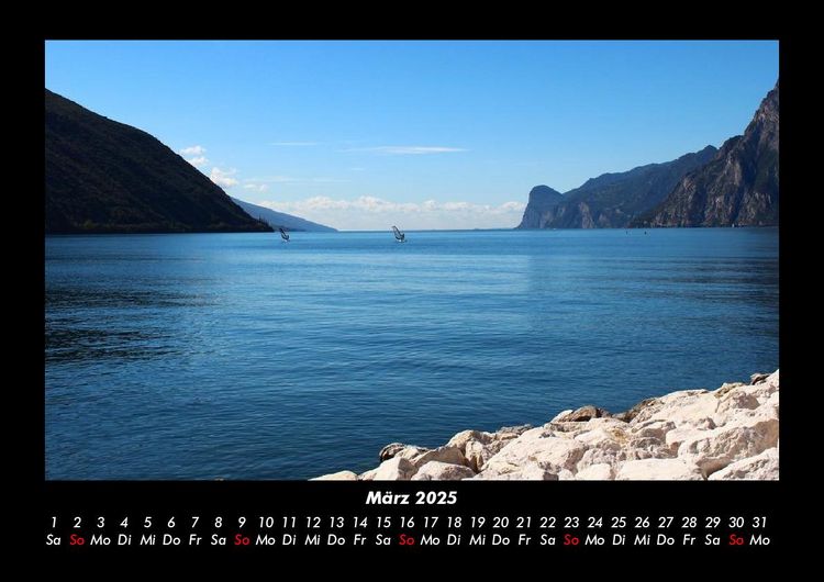 Produktbild: Seeblick 2025 Fotokalender DIN A3