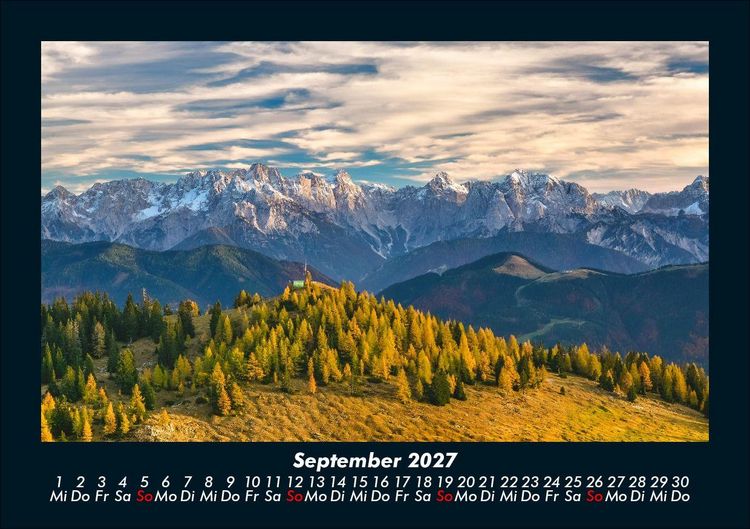 Produktbild: Berge 2027 Fotokalender DIN A5