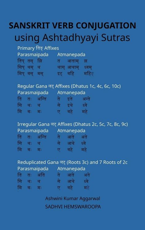 Produktbild: Sanskrit Verb conjugation using Ashtadhyayi Sutras