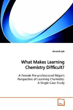 Produktbild: Lyle, K: What Makes Learning Chemistry Difficult?