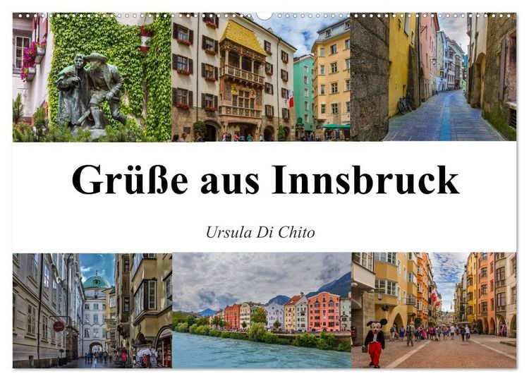 Produktbild: Gr&uuml;&szlig;e aus Innsbruck (Wandkalender 2026 DIN A2 quer), CALVENDO Monatskalender