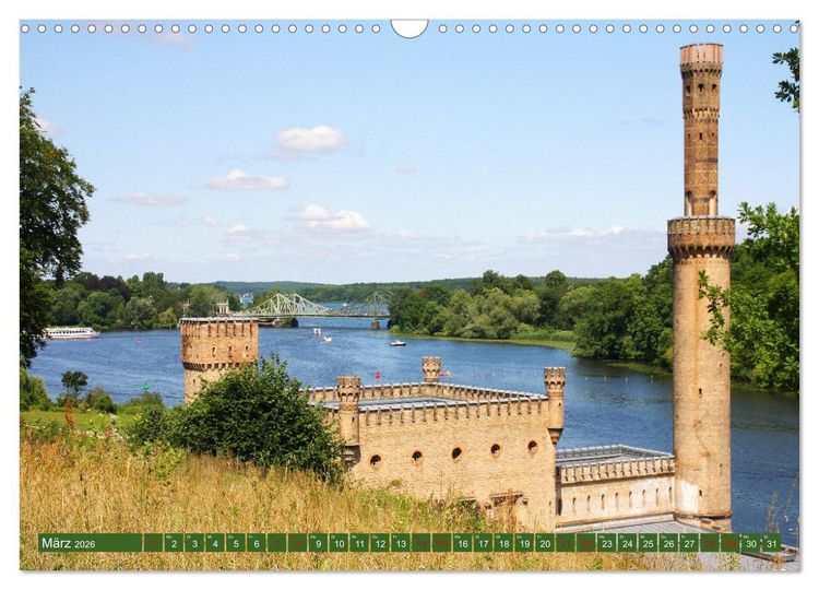 Produktbild: K&ouml;nigliche Residenzen in Potsdam (Wandkalender 2026 DIN A3 quer), CALVENDO Monatskalender