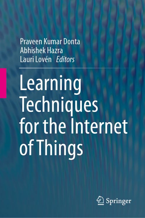 Produktbild: Learning Techniques for the Internet of Things