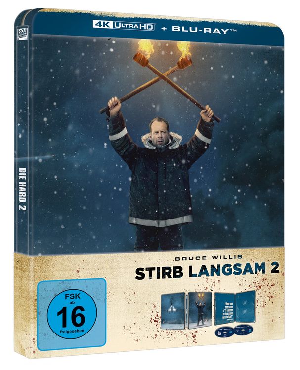 Produktbild: Stirb langsam 2 - Limited Edition - Steelbook (4K Ultra HD) (+ Blu-ray)