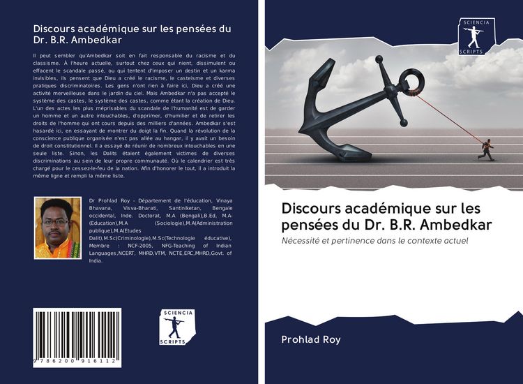 Produktbild: Discours acad&eacute;mique sur les pens&eacute;es du Dr. B.R. Ambedkar