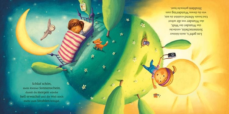 Produktbild: Meine Funkelnacht / Mein Wundertag &ndash; Ein Wendebuch zum Mitmachen