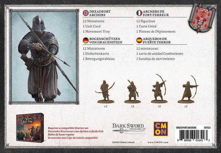 Produktbild: A Song of Ice & Fire Dreadfort Archers (Bogensch&uuml;tzen von Grauenstein)
