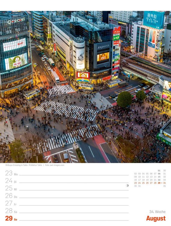 Produktbild: Japan Wochenplaner Kalender 2027 | Das Land der aufgehenden Sonne