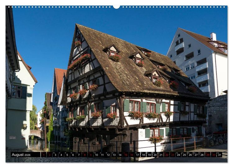 Produktbild: Ulm (Wandkalender 2026 DIN A2 quer), CALVENDO Monatskalender