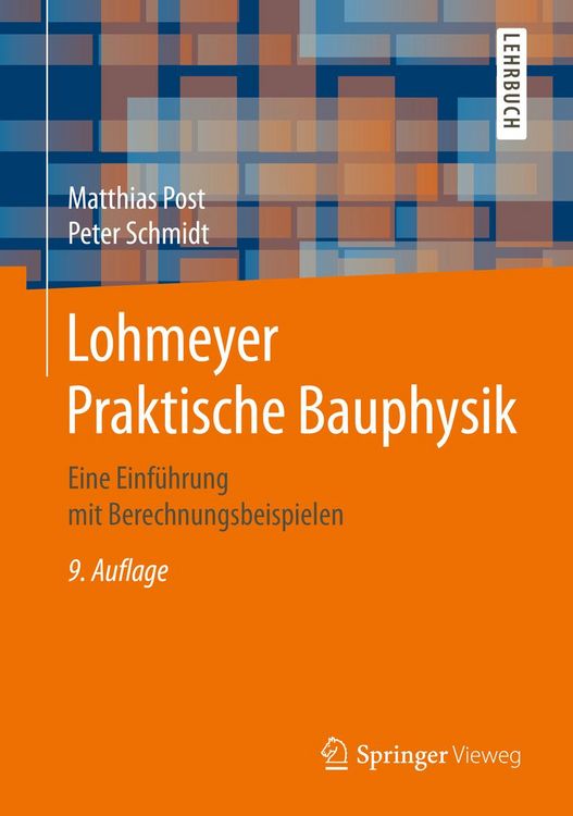 Produktbild: Lohmeyer Praktische Bauphysik