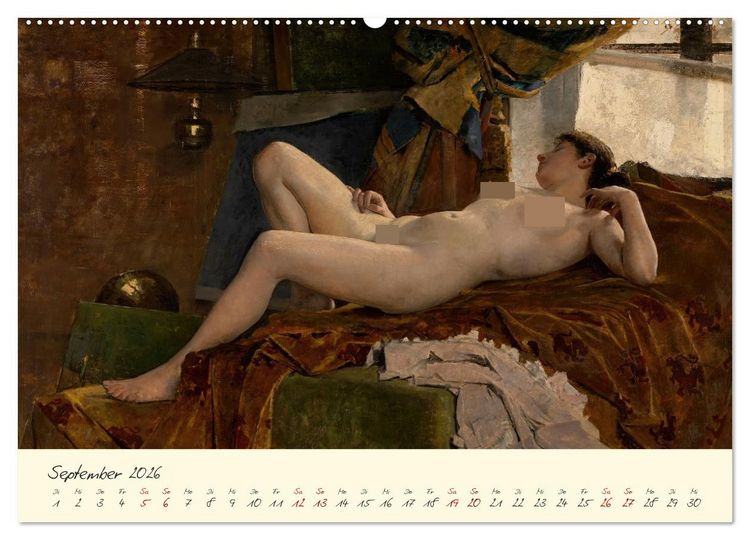 Produktbild: Zeitlose Muse (Wandkalender 2026 DIN A2 quer), CALVENDO Monatskalender