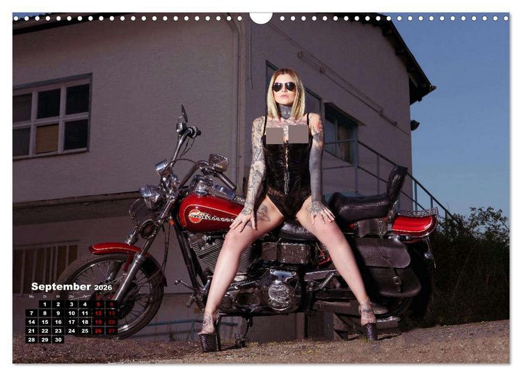 Produktbild: Motorr&auml;der und Sexy Girls (Wandkalender 2026 DIN A3 quer), CALVENDO Monatskalender