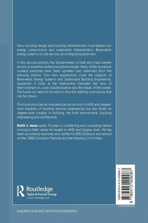 Produktbild: Heat and Mass Transfer in Buildings