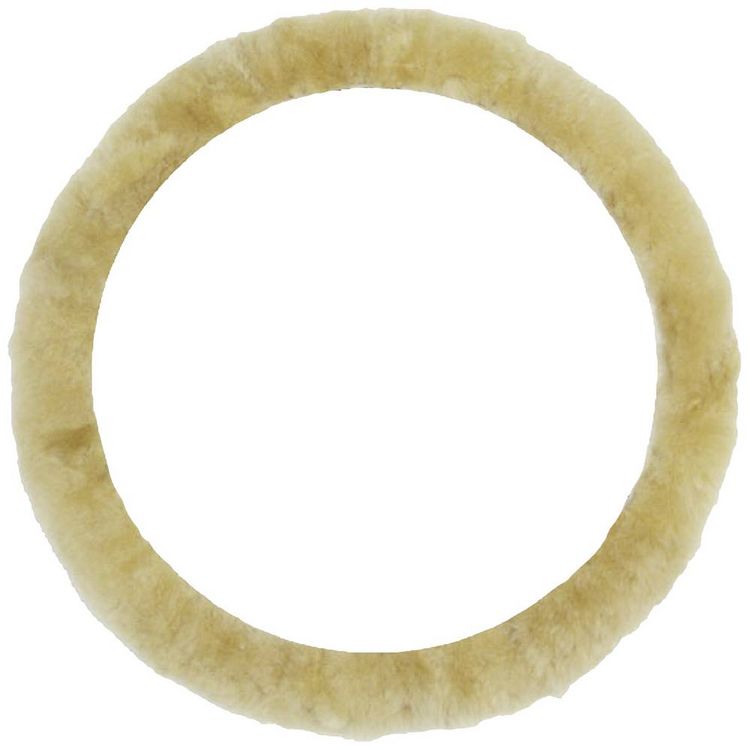 Produktbild: IWH Lenkradbezug (L x B x H) 350 x 350 x 40mm Echtes Lammfell Beige 35 - 41cm