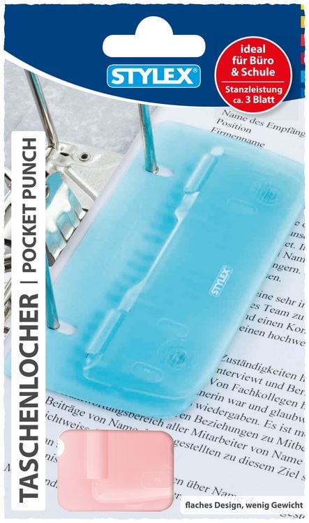 Produktbild: Taschenlocher, Kunststoff