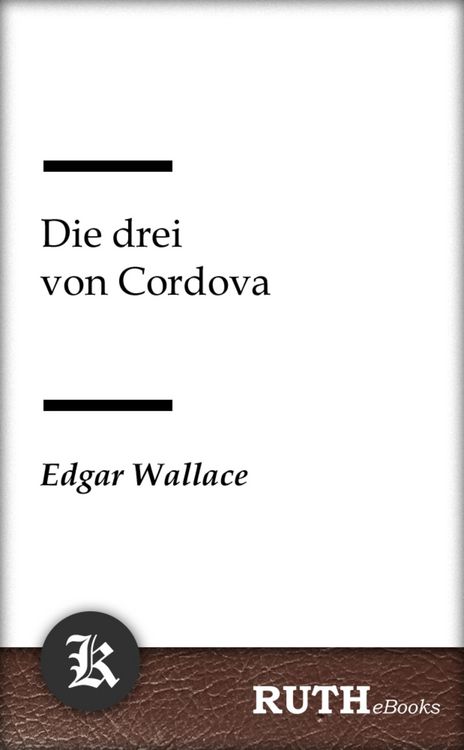 Produktbild: Die drei von Cordova