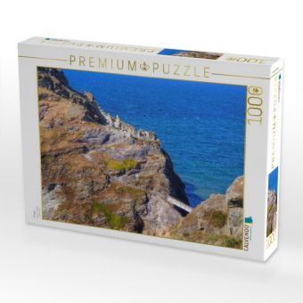 Produktbild: CALVENDO Puzzle Tintagel | 1000 Teile Lege-Gr&ouml;&szlig;e 64x48cm Foto-Puzzle f&uuml;r gl&uuml;ckliche Stunden