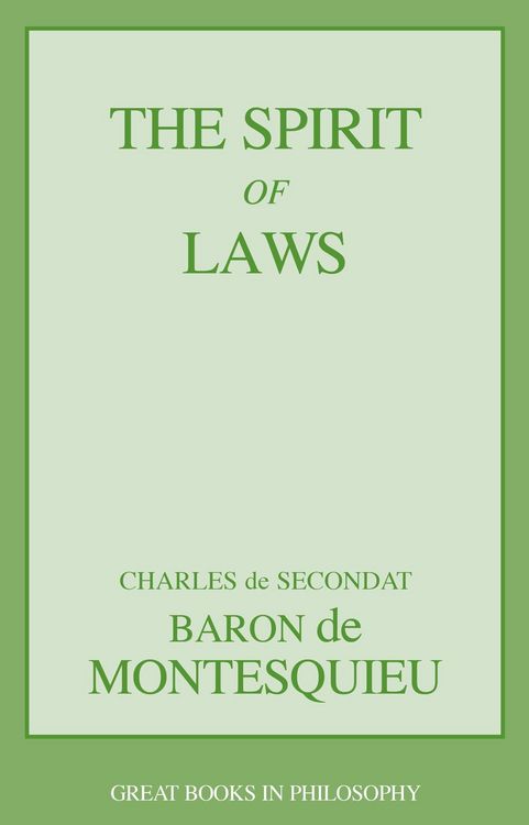 Produktbild: The Spirit of Laws