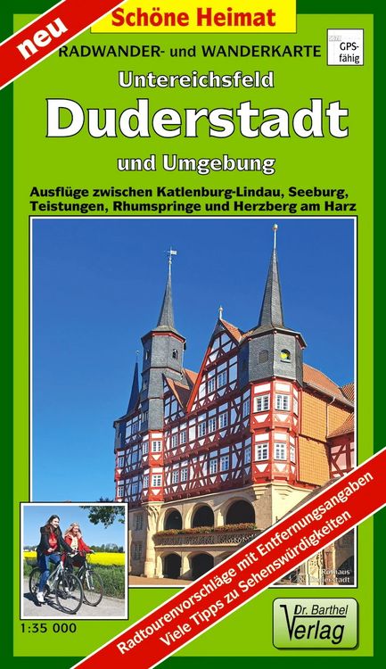 Produktbild: Radwander- und Wanderkarte Untereichsfeld, Duderstadt und Umgebung