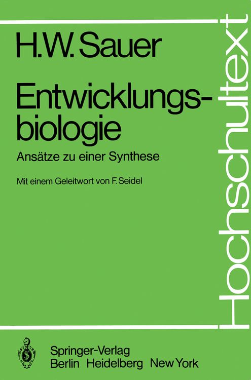 Produktbild: Entwicklungsbiologie