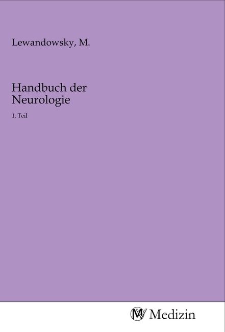 Produktbild: Handbuch der Neurologie