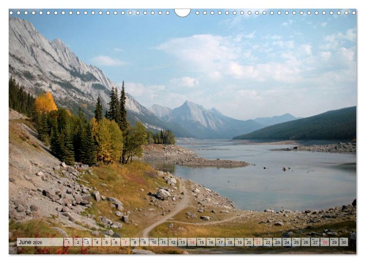 Produktbild: Indian Summer in the Canadian Rockies (Wall Calendar 2026 DIN A3 landscape), CALVENDO 12 Month Wall Calendar
