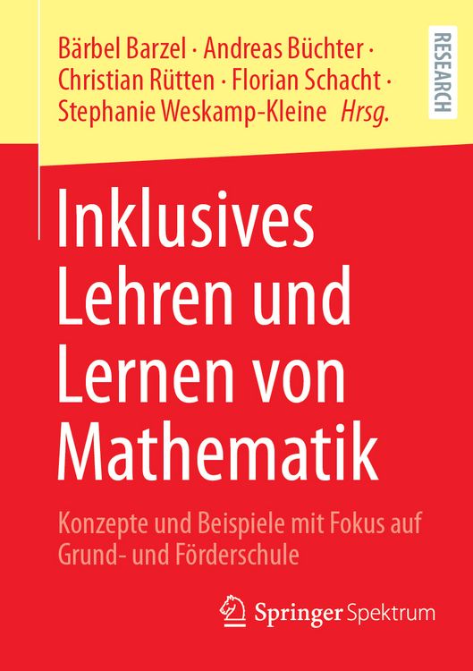 Produktbild: Inklusives Lehren und Lernen von Mathematik