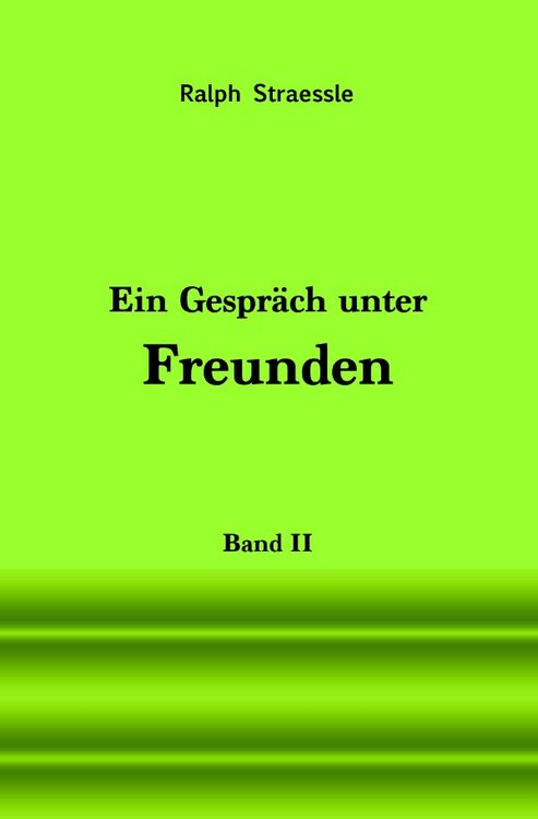 Produktbild: Ein Gespr&auml;ch unter Freunden - Band II