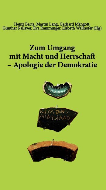 Produktbild: Zum Umgang mit Macht und Herrschaft &ndash; Apologie der Demokratie
