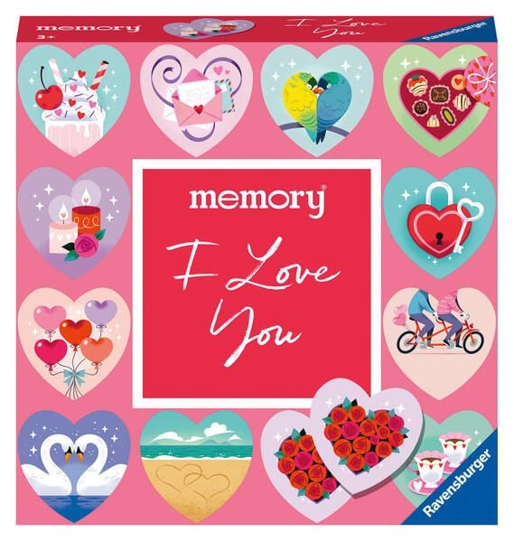 Produktbild: Memory® moments - I love you - Gesellschaftsspiel & Brettspiel ab 3 Jahre