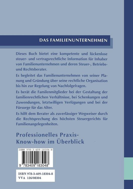 Produktbild: Das Familienunternehmen