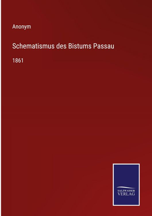Produktbild: Schematismus des Bistums Passau