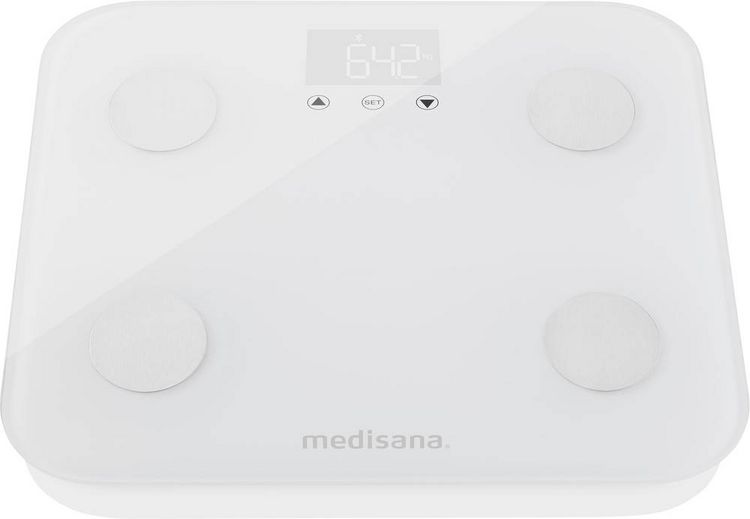 Medisana BS 600 WiFi Körperanalysewaage 40501 digital Wägebereich (max.)=180 kg Weiß Mit Bluetooth kaufen
