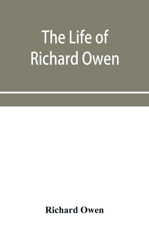 Produktbild: The life of Richard Owen