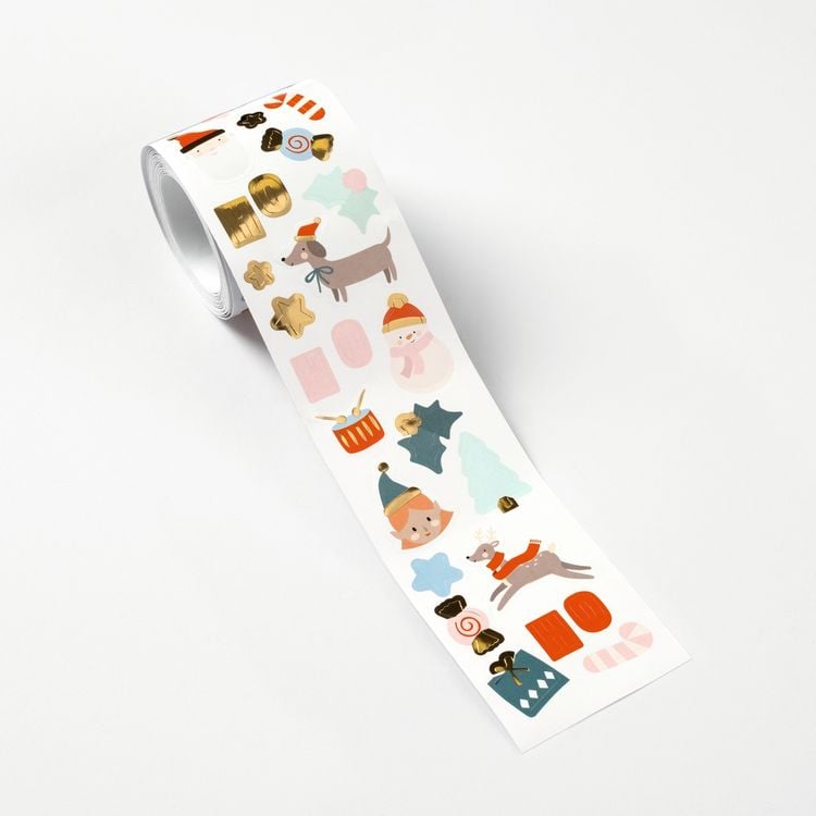 Produktbild: FOLIA&reg; Stickerrolle, Winter 464 St&uuml;ck