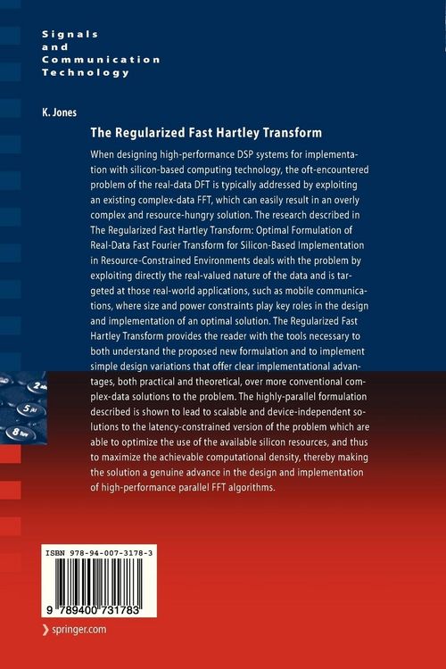 Produktbild: The Regularized Fast Hartley Transform