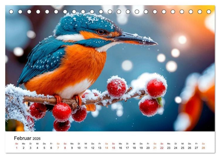 Produktbild: Tiere in ihrer Welt (Tischkalender 2026 DIN A5 quer), CALVENDO Monatskalender